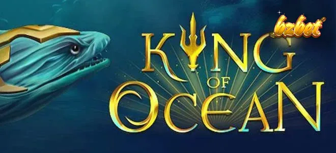 Cena subaquática vibrante do jogo King of Ocean com peixes e elementos de caça
